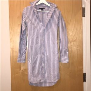 Ralph Lauren shirt dress. Like new condition.